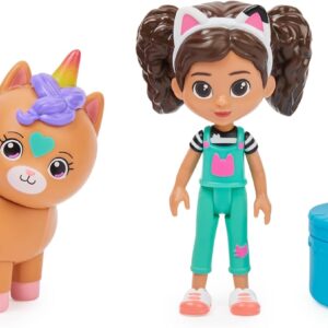 Gabby's Dollhouse, Gabby Girl and Kico the Kittycorn Toy Figures Pack, with Accessories and Surprise Kids’ Toys for Ages 3 and up