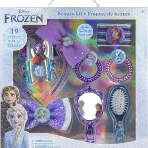Disney Frozen 2 Hair Accessories Kit for Girls | Gift Set Includes Mirror, Hair Clips, Headbands & More | Suitable for Ages 3 & above by Townley Girl